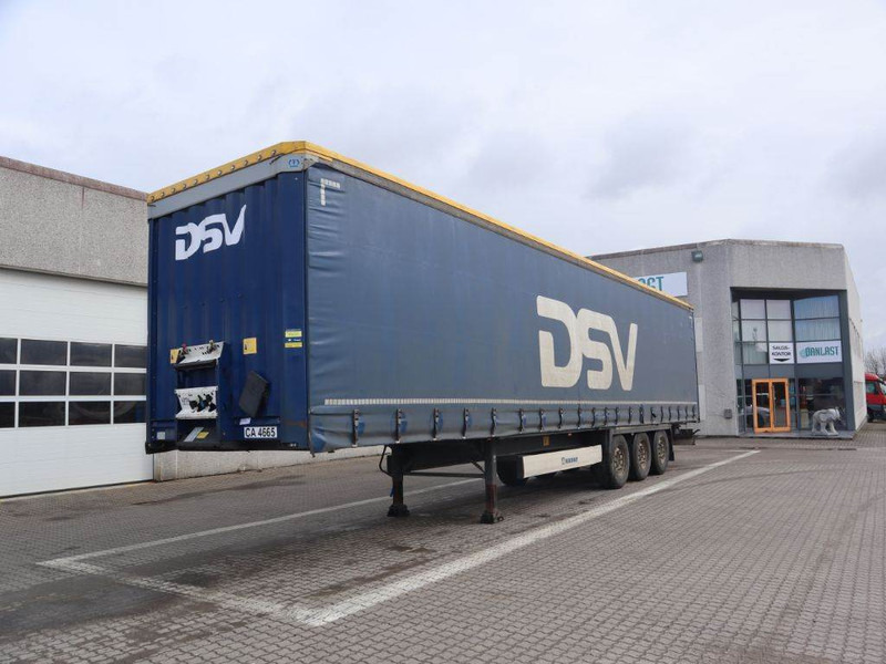 Krone 3 axle curtainside trailer - Tentpoolhaagis: pilt 1 Krone 3 axle curtainside trailer - Tentpoolhaagis: pilt 1