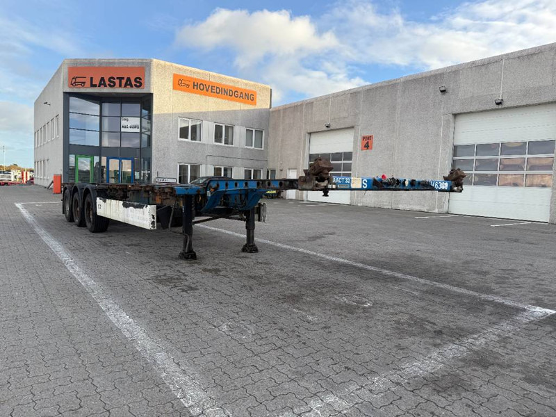 Krone Container chassis / Container-Fahrgestell / - Konteinerveduk/ Tõstukiga poolhaagis: pilt 1 Krone Container chassis / Container-Fahrgestell / - Konteinerveduk/ Tõstukiga poolhaagis: pilt 1