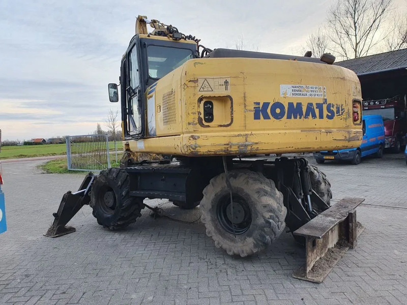 Komatsu PW180-7K - Ratastel ekskavaator: pilt 4 Komatsu PW180-7K - Ratastel ekskavaator: pilt 4