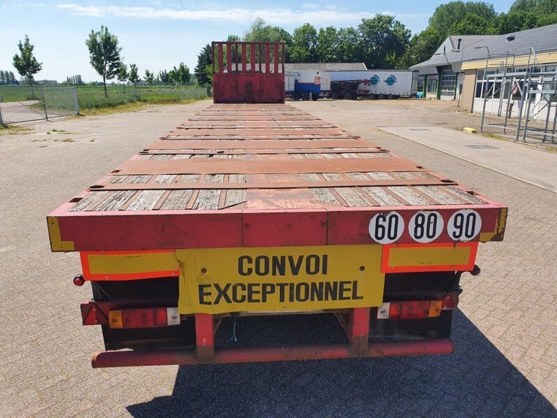 Platvorm/ Madelpoolhaagis Nooteboom OVB-42 VV Extendable 20M Steering platform: pilt 10