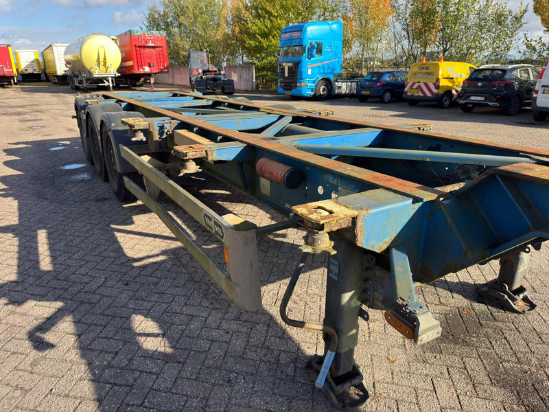 Van Hool 3B2018 - 45FT HC - 40FT HC - 2x 20FT HC - Šassii poolhaagis: pilt 4 Van Hool 3B2018 - 45FT HC - 40FT HC - 2x 20FT HC - Šassii poolhaagis: pilt 4