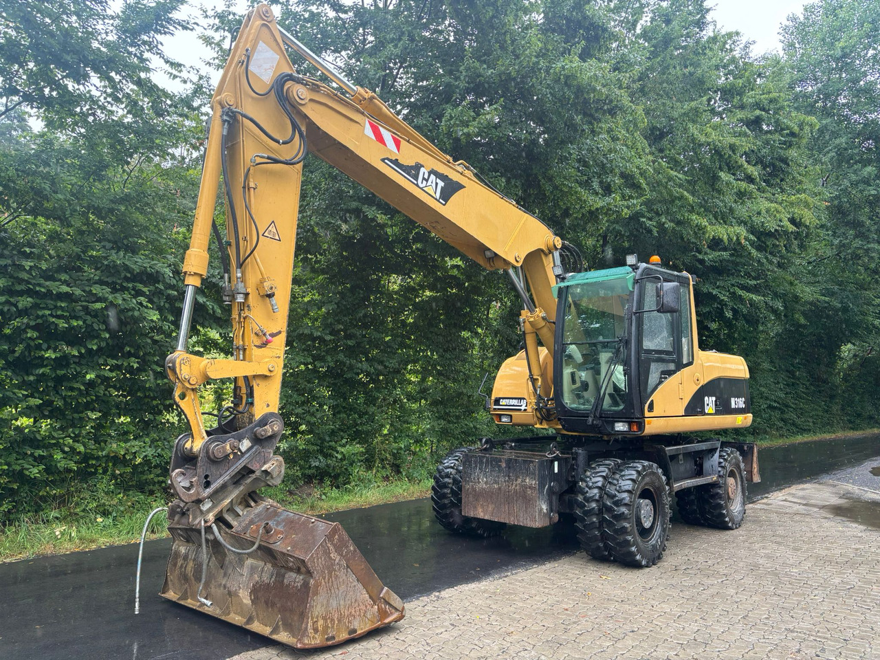 CATERPILLAR M 316 C - Ratastel ekskavaator: pilt 3 CATERPILLAR M 316 C - Ratastel ekskavaator: pilt 3