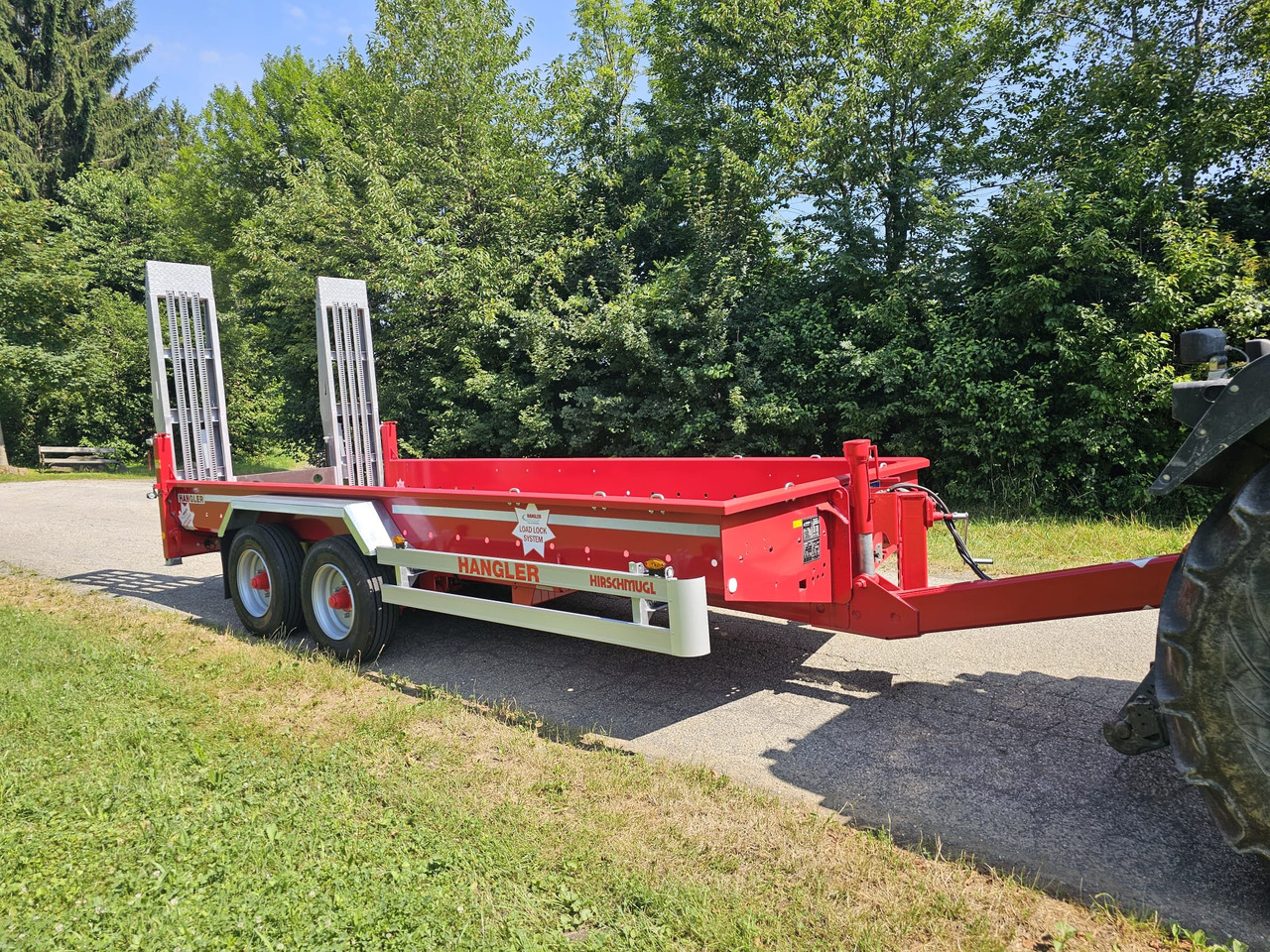 Fliegl TTS-H 100 / Hangler TPS 2 - Madal platvorm järelhaagis: pilt 3 Fliegl TTS-H 100 / Hangler TPS 2 - Madal platvorm järelhaagis: pilt 3
