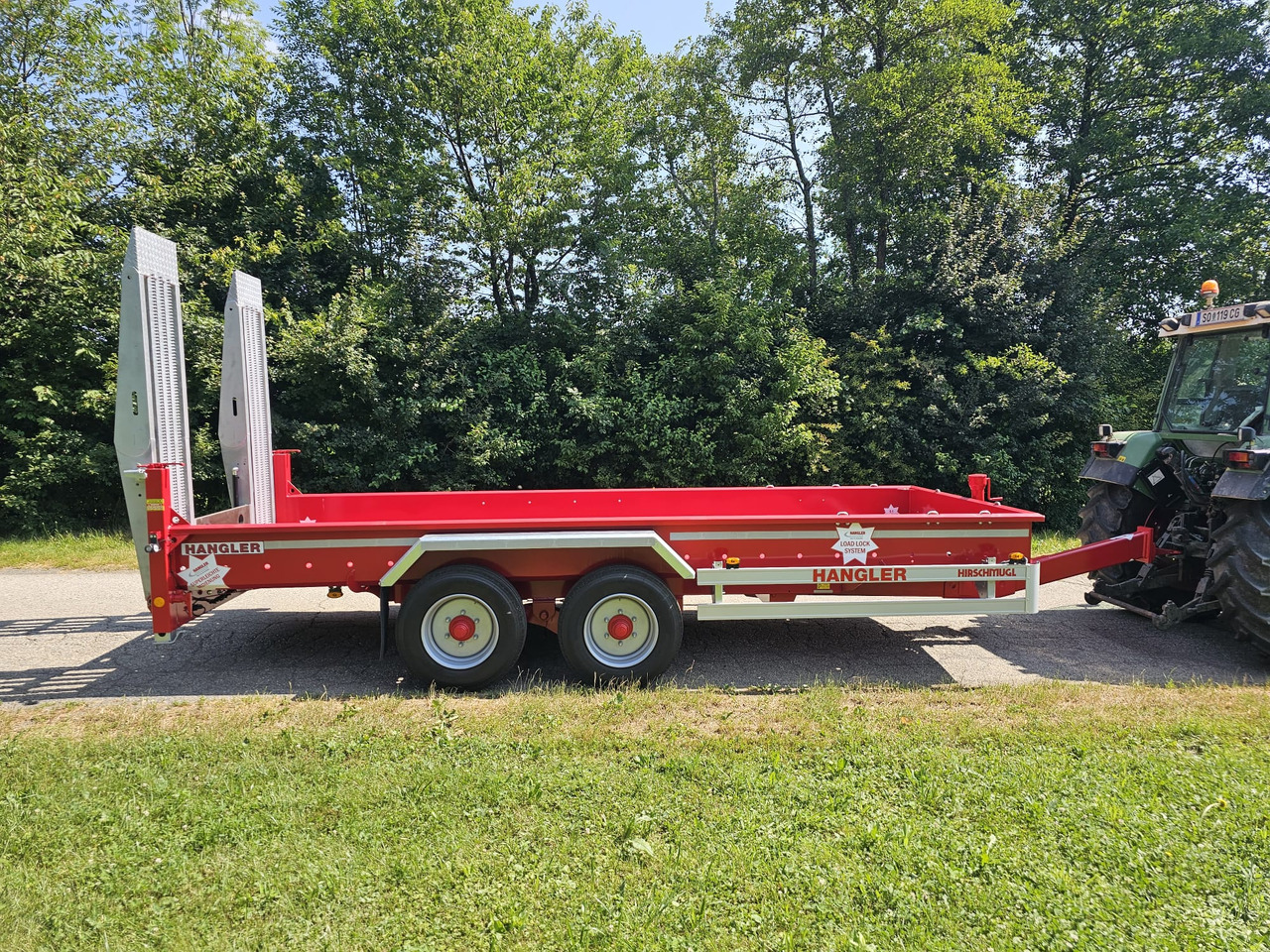 Fliegl TTS-H 100 / Hangler TPS 2 - Madal platvorm järelhaagis: pilt 2 Fliegl TTS-H 100 / Hangler TPS 2 - Madal platvorm järelhaagis: pilt 2