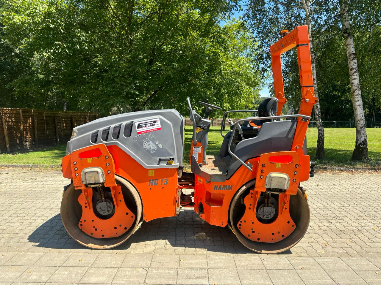 HAMM HD 13 VV - Mini teerull: pilt 1 HAMM HD 13 VV - Mini teerull: pilt 1
