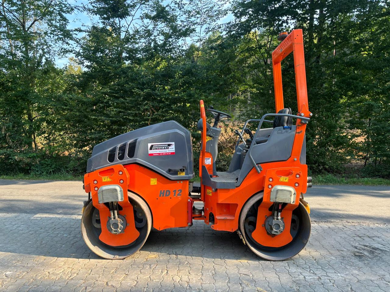 Hamm HD 12 VV - Mini teerull: pilt 1 Hamm HD 12 VV - Mini teerull: pilt 1