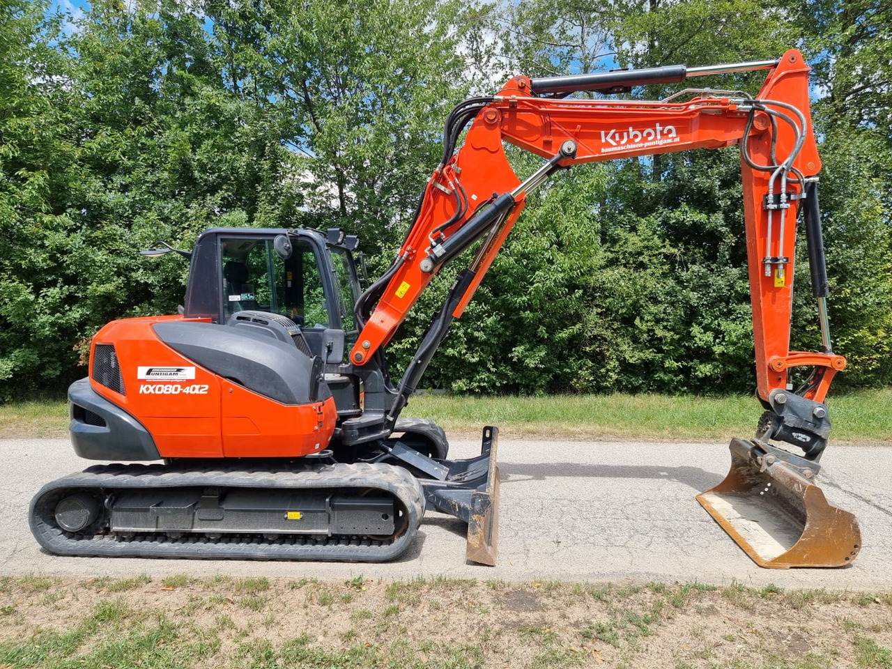 KUBOTA KX 080-4a2 - Miniekskavaator: pilt 2 KUBOTA KX 080-4a2 - Miniekskavaator: pilt 2