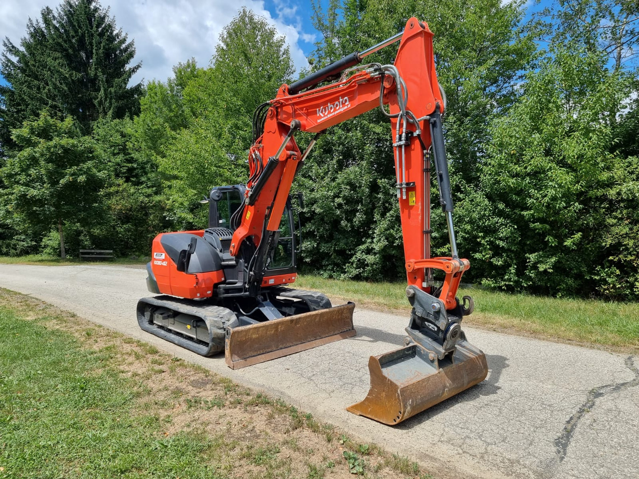 KUBOTA KX 080-4a2 - Miniekskavaator: pilt 4 KUBOTA KX 080-4a2 - Miniekskavaator: pilt 4