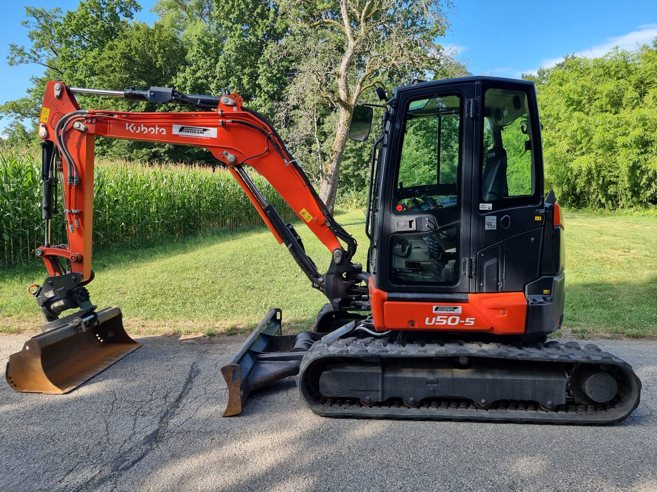 KUBOTA U 50-5 - Miniekskavaator: pilt 1 KUBOTA U 50-5 - Miniekskavaator: pilt 1