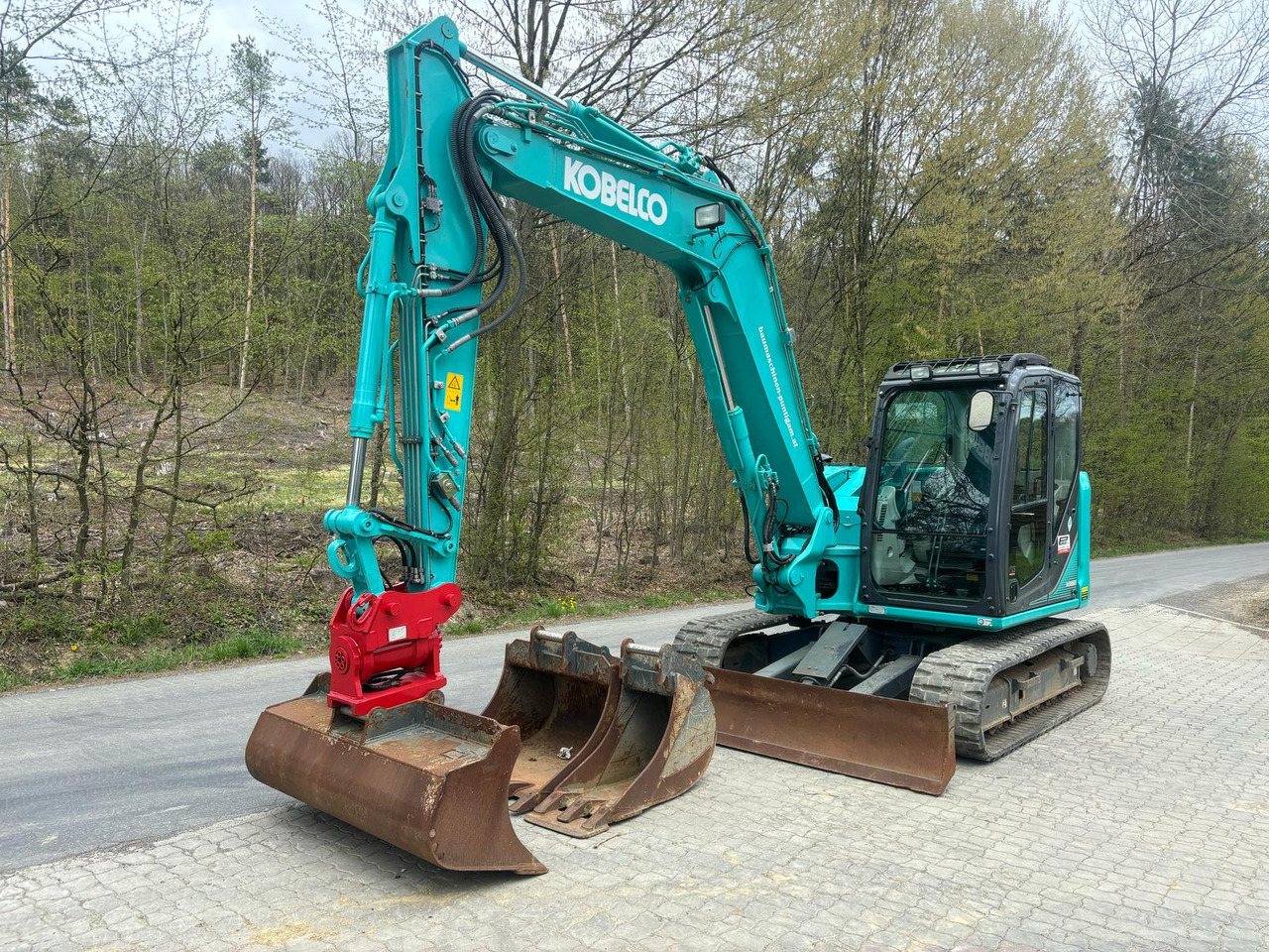 Kobelco SK 85 MSR-3E - Miniekskavaator: pilt 3 Kobelco SK 85 MSR-3E - Miniekskavaator: pilt 3