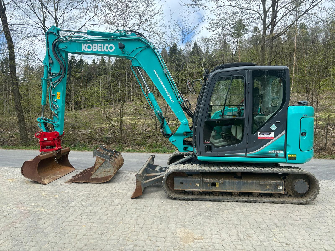 Kobelco SK 85 MSR-3E - Miniekskavaator: pilt 1 Kobelco SK 85 MSR-3E - Miniekskavaator: pilt 1
