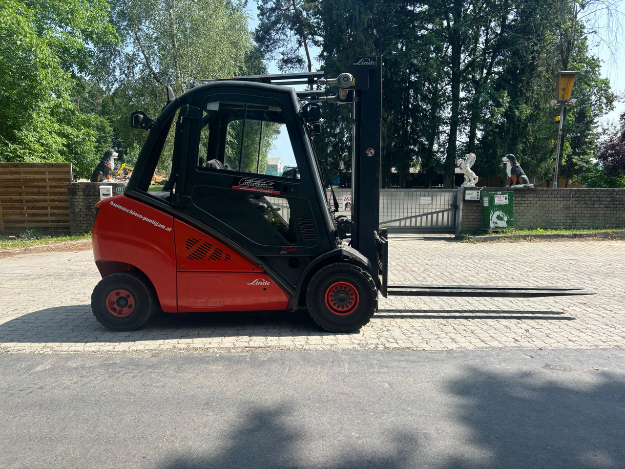 LINDE H 35 D-02 Triplex - Diiseltõstuk: pilt 2 LINDE H 35 D-02 Triplex - Diiseltõstuk: pilt 2