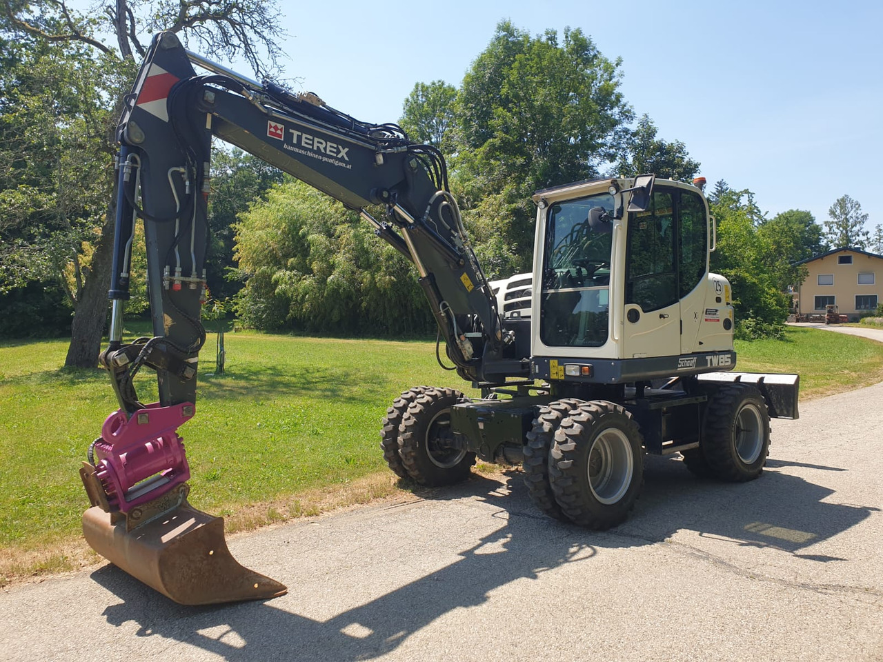 Terex TW 85 - Ratastel ekskavaator: pilt 3 Terex TW 85 - Ratastel ekskavaator: pilt 3