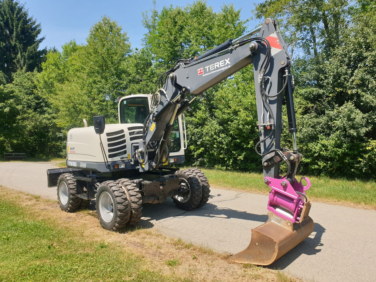 Terex TW 85 - Ratastel ekskavaator: pilt 4 Terex TW 85 - Ratastel ekskavaator: pilt 4