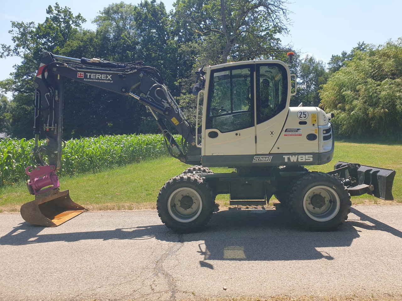 Terex TW 85 - Ratastel ekskavaator: pilt 1 Terex TW 85 - Ratastel ekskavaator: pilt 1