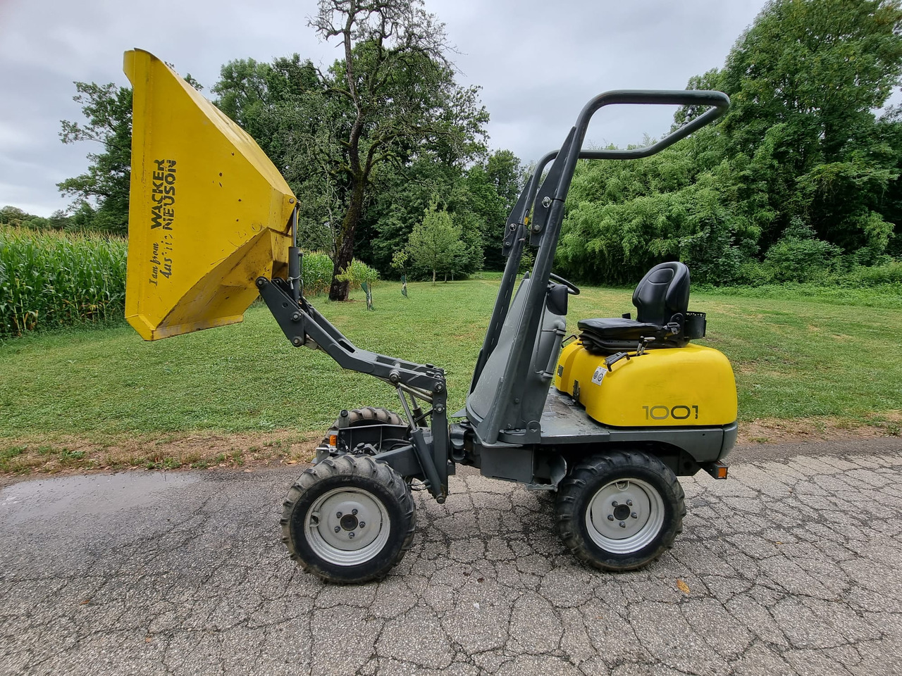WACKER Neuson 1001 - Mini kallur: pilt 1 WACKER Neuson 1001 - Mini kallur: pilt 1