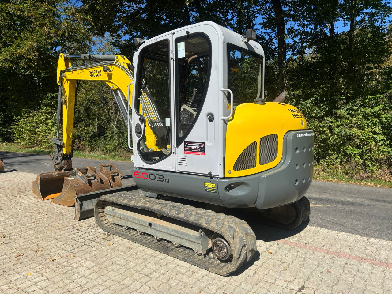 WACKER Neuson 6003 - Miniekskavaator: pilt 4 WACKER Neuson 6003 - Miniekskavaator: pilt 4