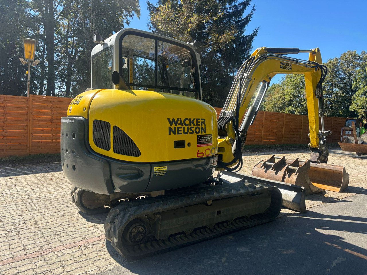 WACKER Neuson 6003 - Miniekskavaator: pilt 5 WACKER Neuson 6003 - Miniekskavaator: pilt 5