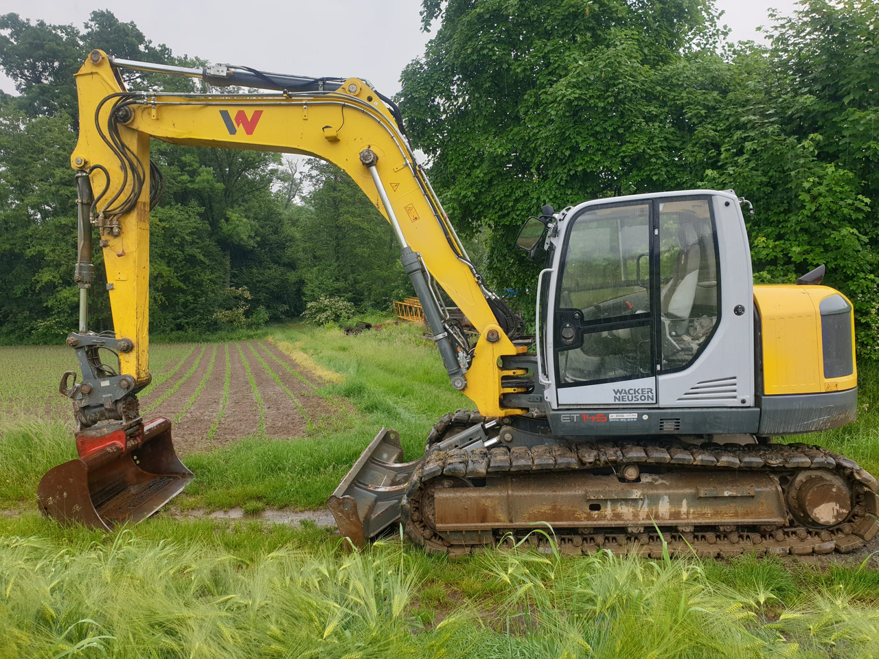 WACKER Neuson ET 145 - Lintekskavaator: pilt 1 WACKER Neuson ET 145 - Lintekskavaator: pilt 1