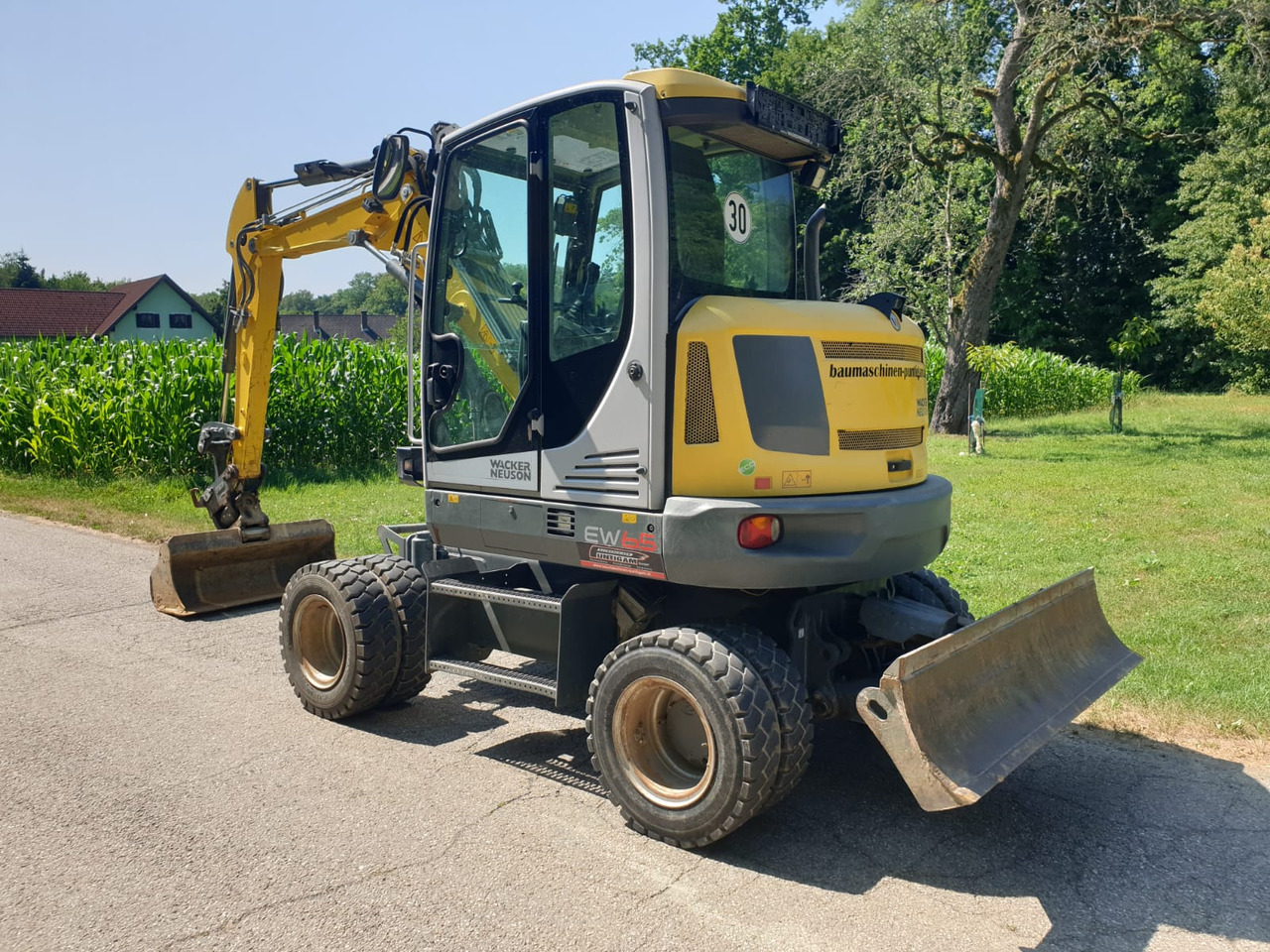 WACKER Neuson EW 65 - Ratastel ekskavaator: pilt 5 WACKER Neuson EW 65 - Ratastel ekskavaator: pilt 5