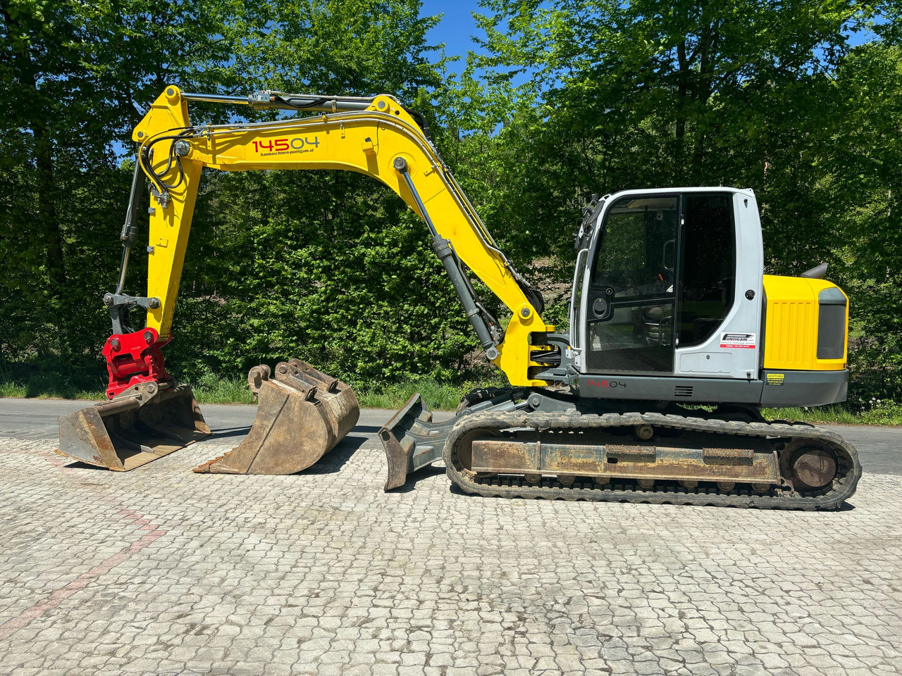 Wacker Neuson 14504 - Lintekskavaator: pilt 1 Wacker Neuson 14504 - Lintekskavaator: pilt 1