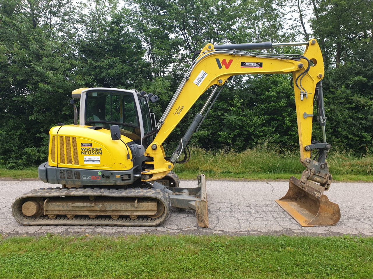 Wacker Neuson EZ 80 - Miniekskavaator: pilt 2 Wacker Neuson EZ 80 - Miniekskavaator: pilt 2