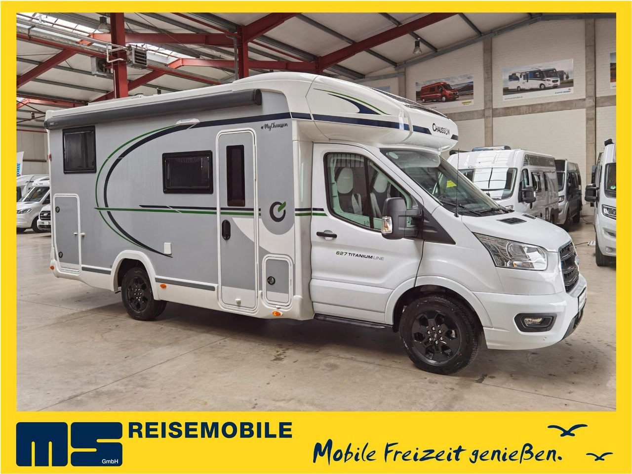 Chausson 627 TITANIUM / - 2026 - / EINZELBETTEN & HUBBETT - Poolintegreeritud matkaauto: pilt 1 Chausson 627 TITANIUM / - 2026 - / EINZELBETTEN & HUBBETT - Poolintegreeritud matkaauto: pilt 1