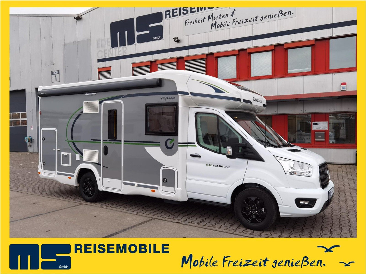 Chausson 640 TITANIUM / MODELL 2026 / 165PS / XXL-HUBBETT - Poolintegreeritud matkaauto: pilt 1 Chausson 640 TITANIUM / MODELL 2026 / 165PS / XXL-HUBBETT - Poolintegreeritud matkaauto: pilt 1