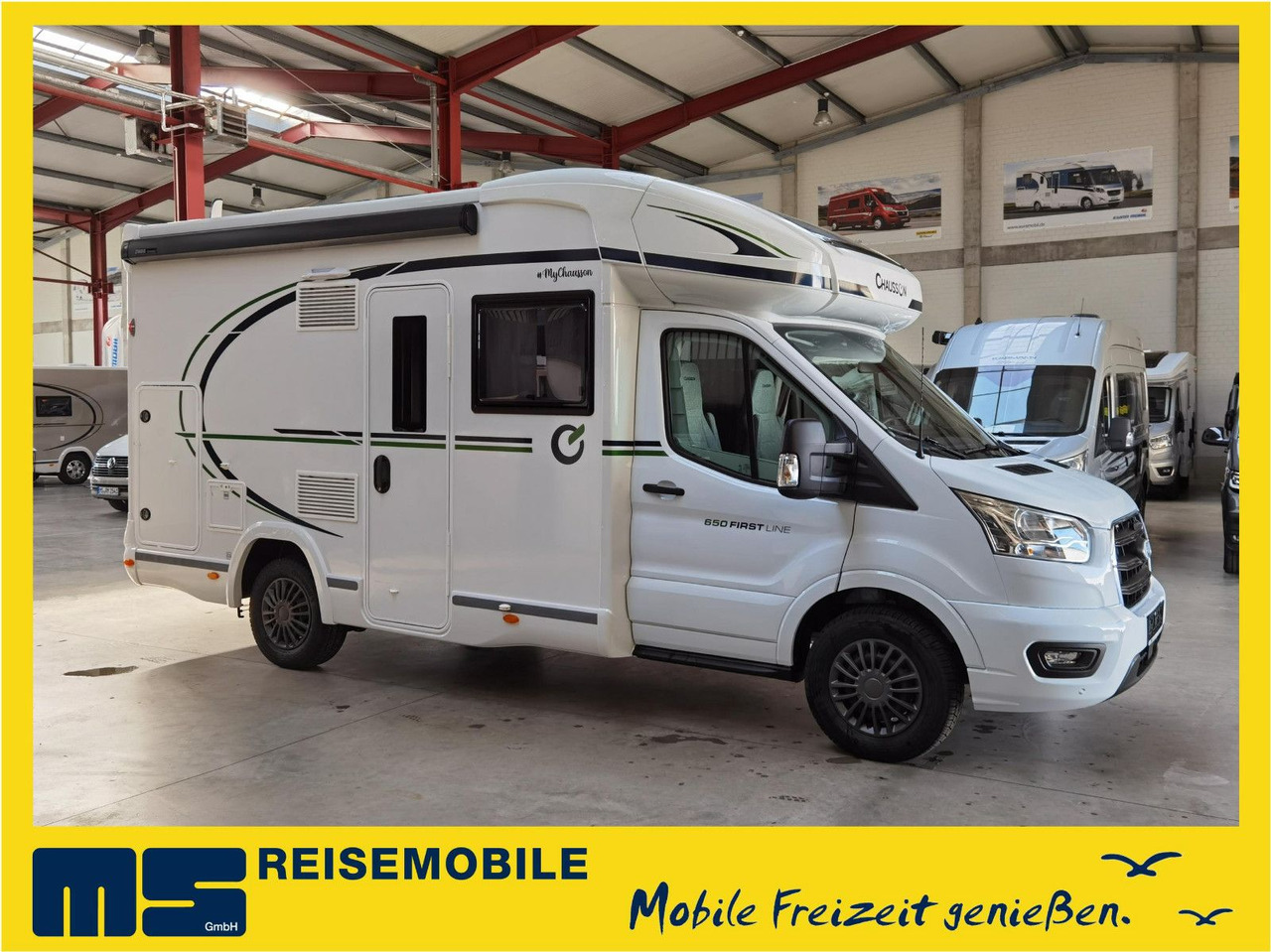 Chausson 650 FIRST LINE /-2025-/ARCTIC-PAKET/XXL- HUBBETT - Poolintegreeritud matkaauto: pilt 1 Chausson 650 FIRST LINE /-2025-/ARCTIC-PAKET/XXL- HUBBETT - Poolintegreeritud matkaauto: pilt 1