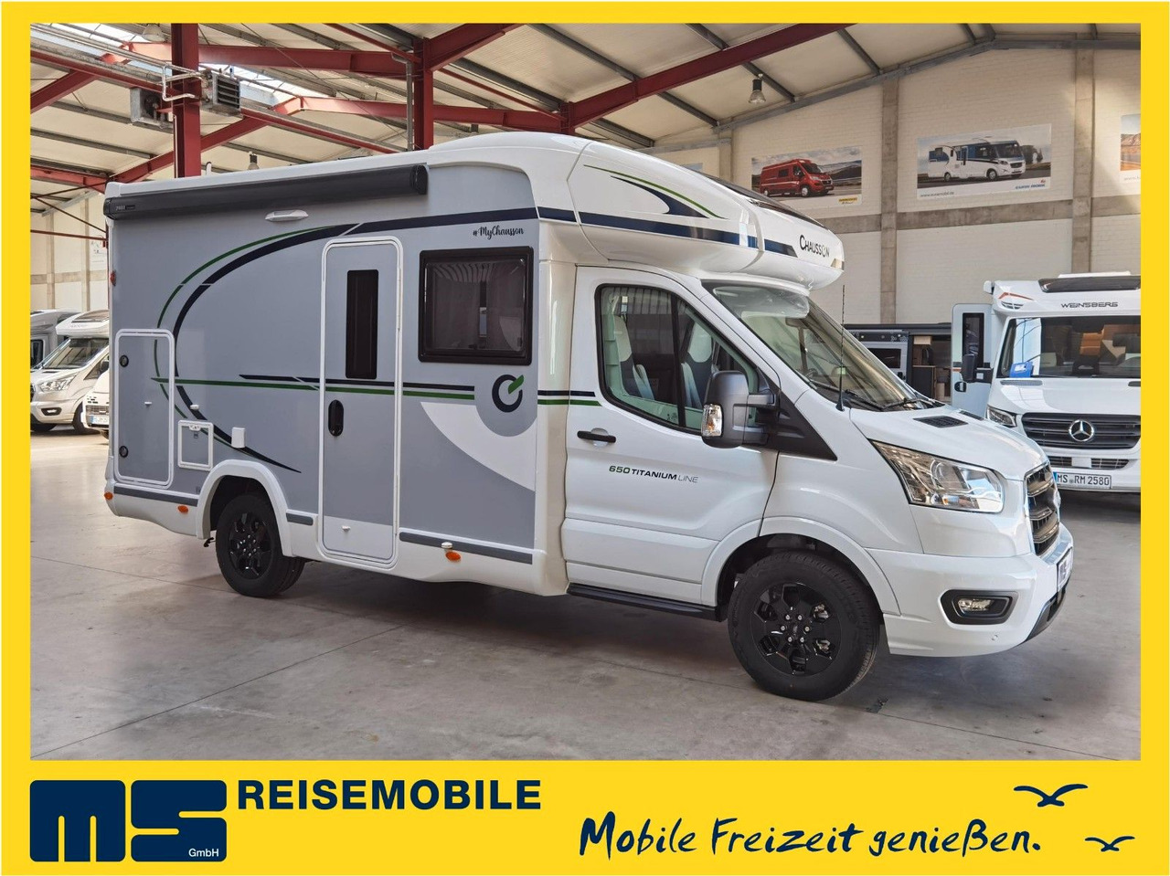 Chausson 650 TITANIUM / - 2026 - / NUR 6.39 M. / HUBBETT - Poolintegreeritud matkaauto: pilt 1 Chausson 650 TITANIUM / - 2026 - / NUR 6.39 M. / HUBBETT - Poolintegreeritud matkaauto: pilt 1