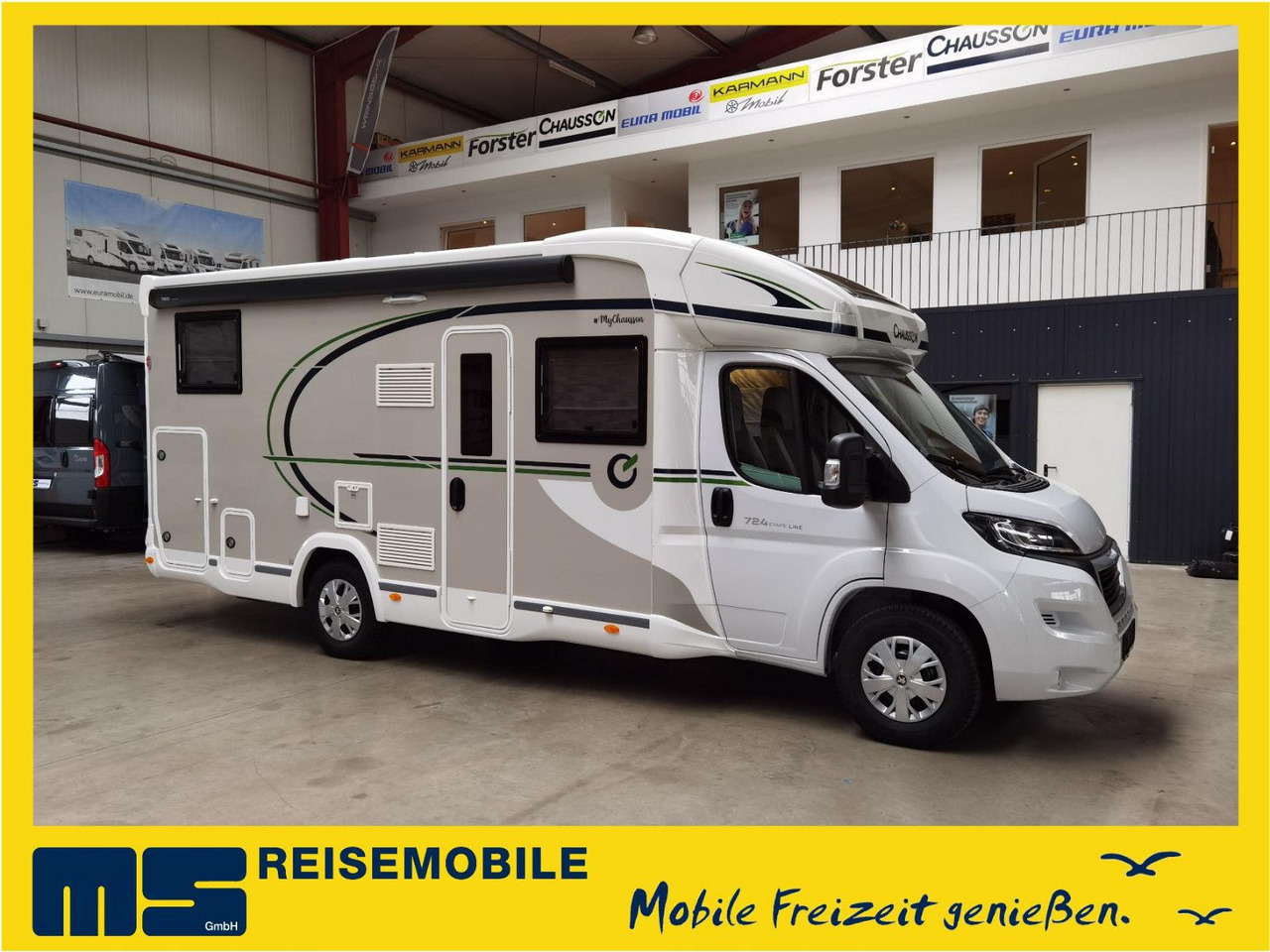 Chausson 724 ETAPE - LINE /140PS /ZUBEHÖR & CONNECT PAKET - Poolintegreeritud matkaauto: pilt 1 Chausson 724 ETAPE - LINE /140PS /ZUBEHÖR & CONNECT PAKET - Poolintegreeritud matkaauto: pilt 1