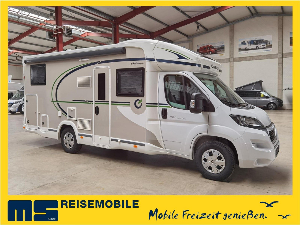 Chausson 724 ETAPE - LINE / 140PS /ZUBHÖR & CONNECT-PAKET - Poolintegreeritud matkaauto: pilt 1 Chausson 724 ETAPE - LINE / 140PS /ZUBHÖR & CONNECT-PAKET - Poolintegreeritud matkaauto: pilt 1