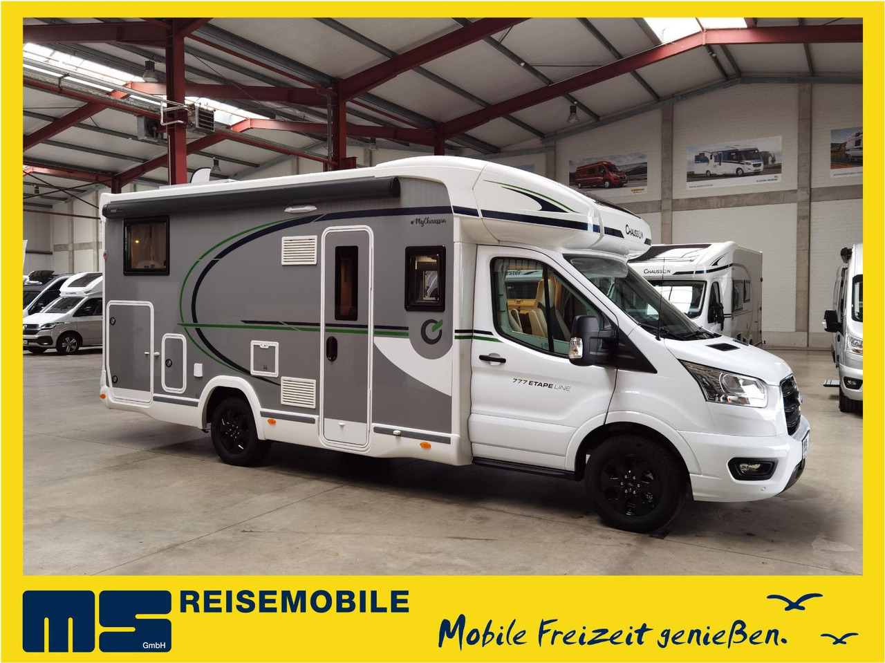 Chausson 777 ETAPE LINE / -2025- / HUBBETT & EINZELBETTEN - Poolintegreeritud matkaauto: pilt 1 Chausson 777 ETAPE LINE / -2025- / HUBBETT & EINZELBETTEN - Poolintegreeritud matkaauto: pilt 1