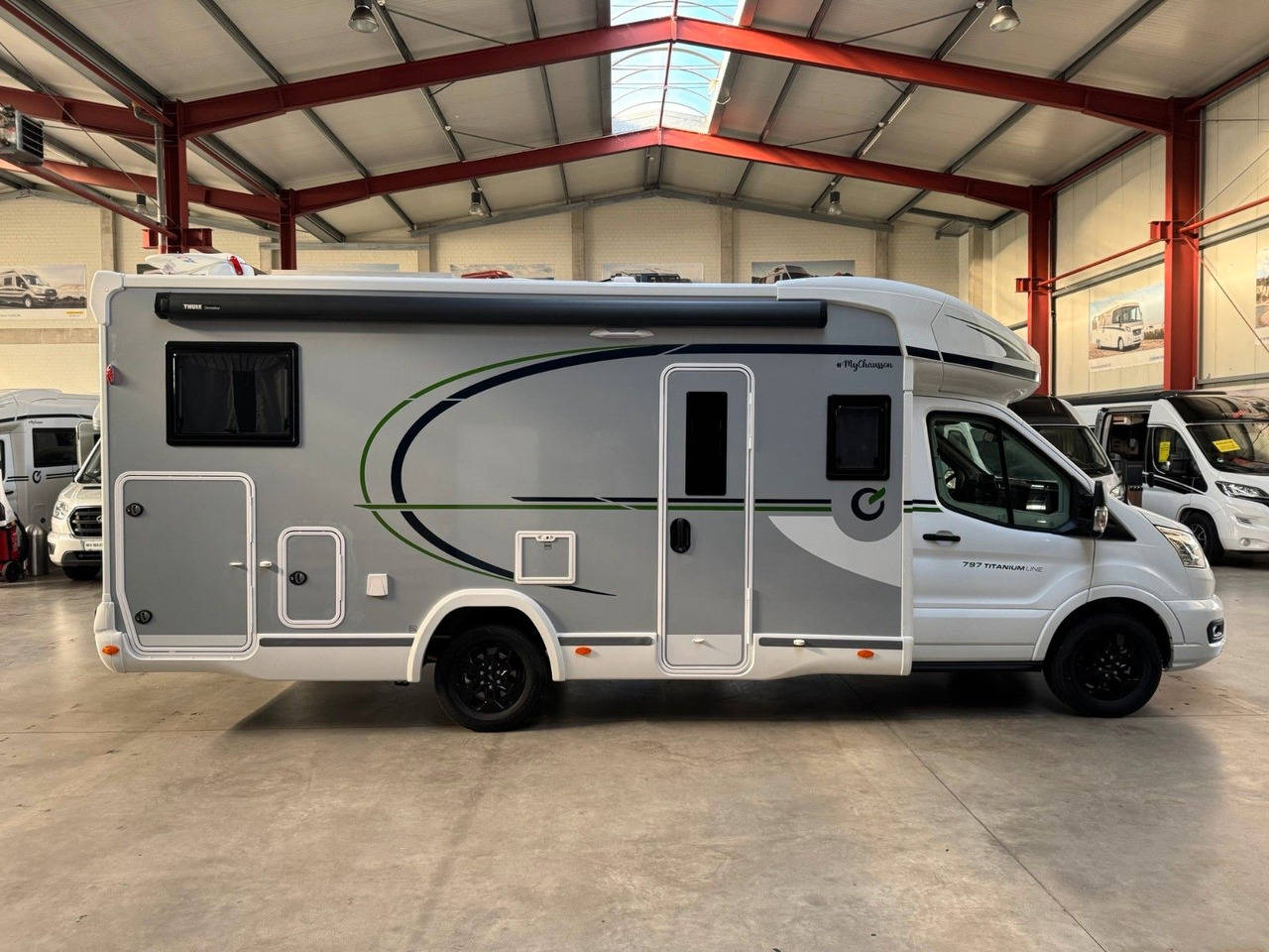 Chausson 797 TITANIUM /-2026- / 4.1T. / ALDEN SAT- ANLAGE - Poolintegreeritud matkaauto: pilt 5 Chausson 797 TITANIUM /-2026- / 4.1T. / ALDEN SAT- ANLAGE - Poolintegreeritud matkaauto: pilt 5