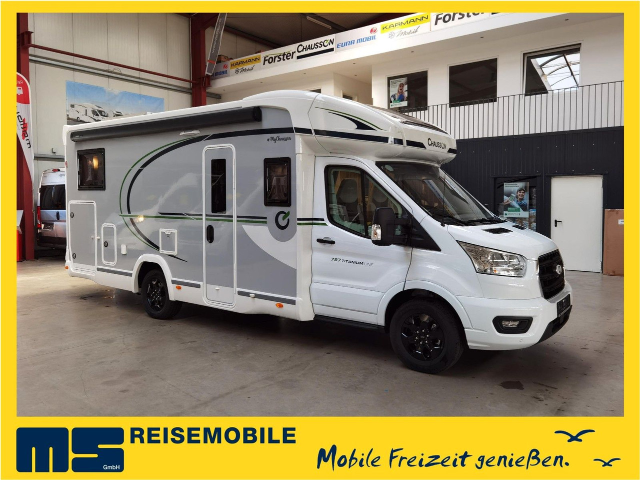Chausson 797 TITANIUM / - 2026 - / EINZELBETTEN & HUBBETT - Poolintegreeritud matkaauto: pilt 1 Chausson 797 TITANIUM / - 2026 - / EINZELBETTEN & HUBBETT - Poolintegreeritud matkaauto: pilt 1