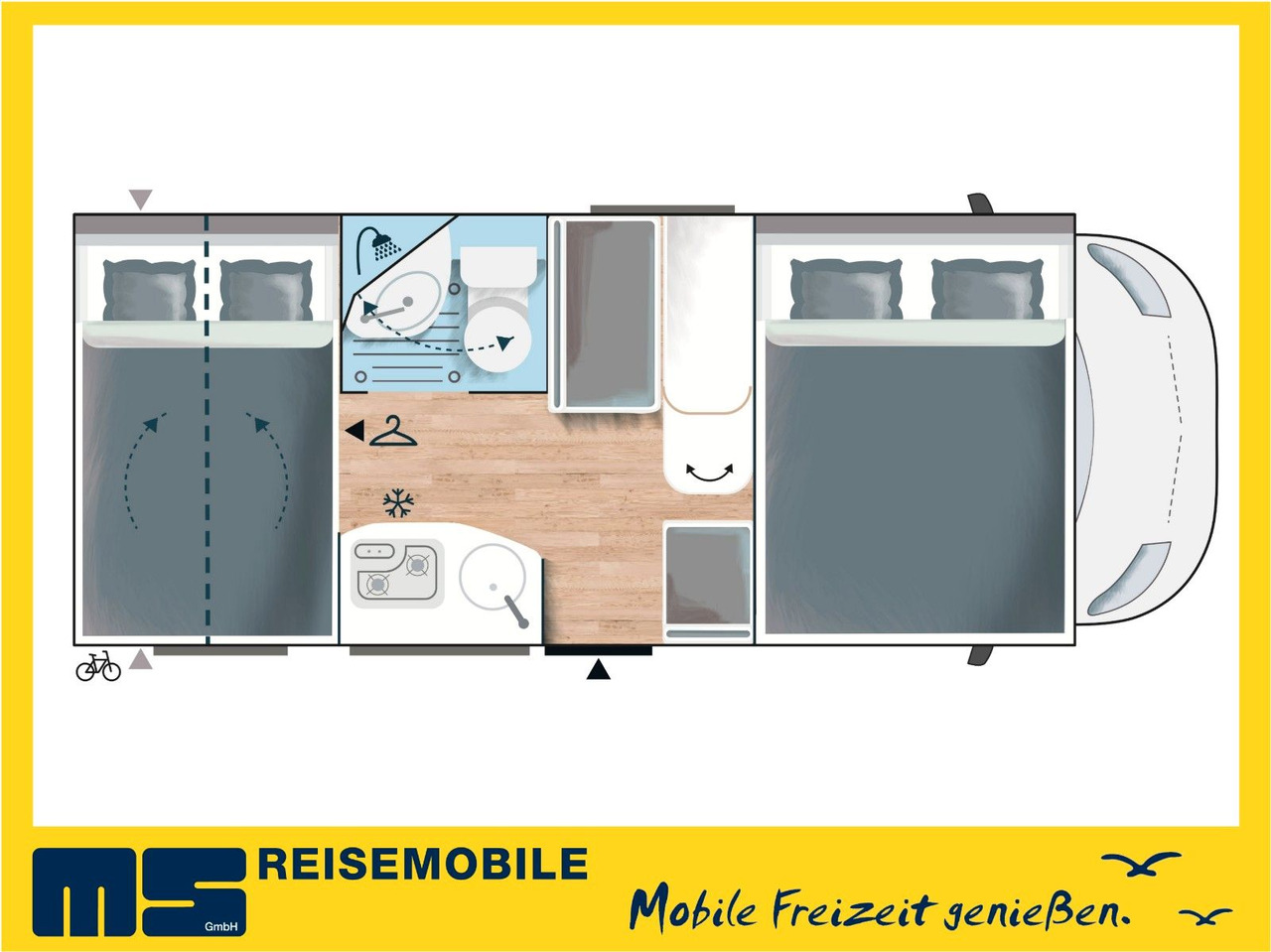 Chausson C 514 /-2025-/ ARCTIC-PAKET/ HECKBETT /NUR 5.99M - Alkooven: pilt 2 Chausson C 514 /-2025-/ ARCTIC-PAKET/ HECKBETT /NUR 5.99M - Alkooven: pilt 2