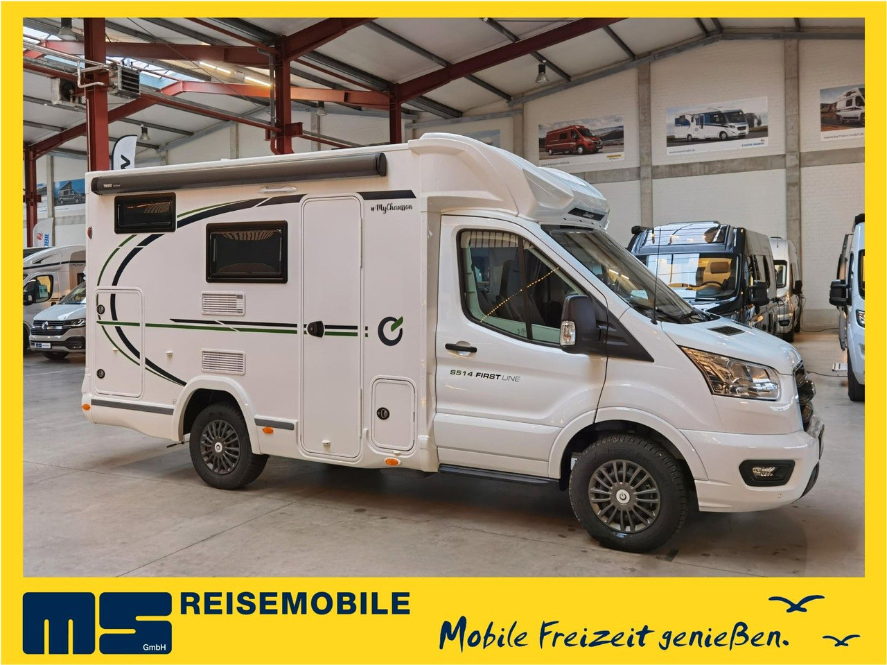 Chausson S 514 FIRST LINE / - 2026 - / 165PS-8G AUTOMATIK - Poolintegreeritud matkaauto: pilt 1 Chausson S 514 FIRST LINE / - 2026 - / 165PS-8G AUTOMATIK - Poolintegreeritud matkaauto: pilt 1