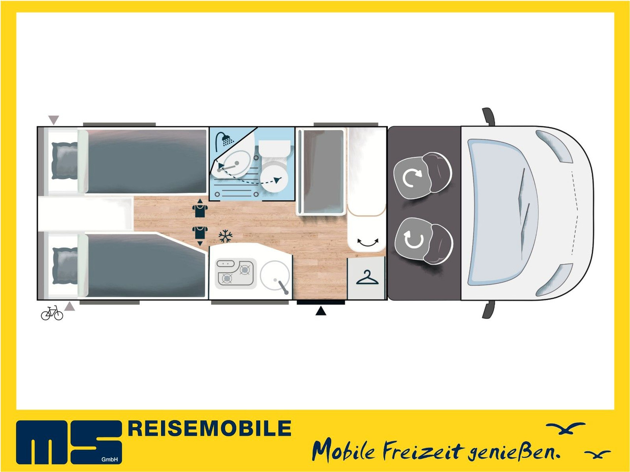 Chausson S 697 SPORT LINE / - 2026 - / EINZELBETTEN - Poolintegreeritud matkaauto: pilt 2 Chausson S 697 SPORT LINE / - 2026 - / EINZELBETTEN - Poolintegreeritud matkaauto: pilt 2