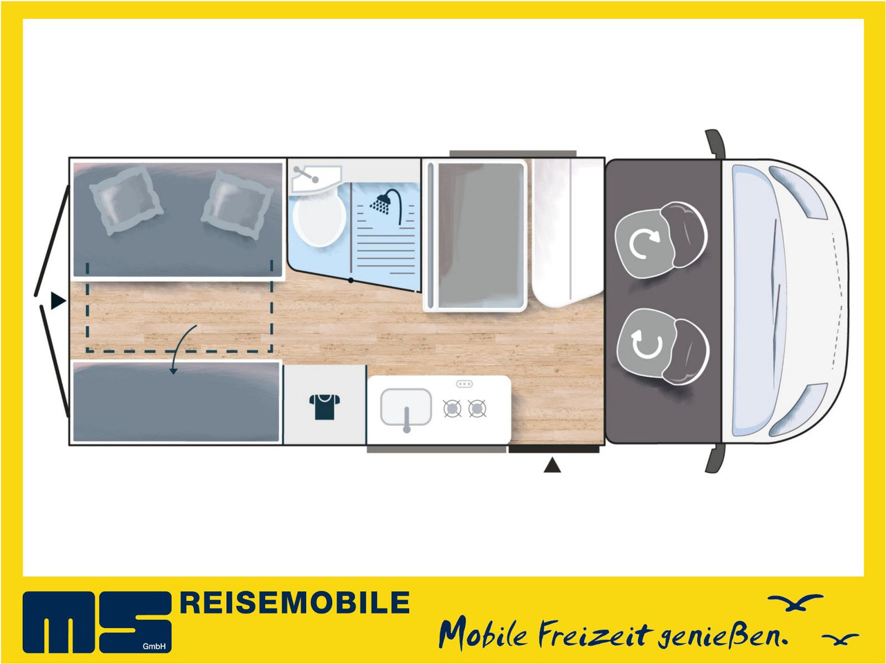 Chausson V594 FIRST LINE L / MODELL 2026 / 140 PS - Campervan: pilt 1 Chausson V594 FIRST LINE L / MODELL 2026 / 140 PS - Campervan: pilt 1