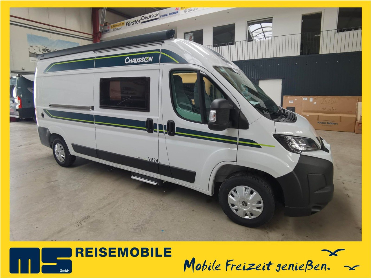 Chausson V594 FIRST LINE L / MODELL 2026 / 140 PS - Campervan: pilt 1 Chausson V594 FIRST LINE L / MODELL 2026 / 140 PS - Campervan: pilt 1