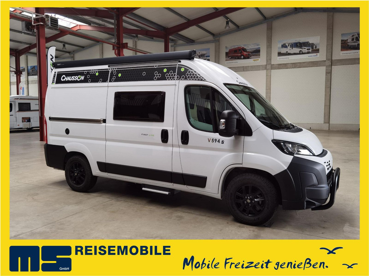 Chausson V594S FIRST LINE/MODELL 2026/140PS/8G.AUTOMATIK - Campervan: pilt 1 Chausson V594S FIRST LINE/MODELL 2026/140PS/8G.AUTOMATIK - Campervan: pilt 1