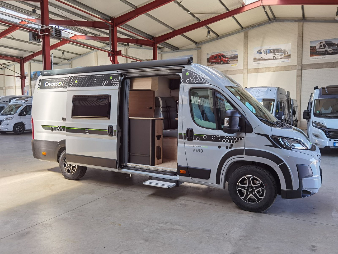 Chausson V690 SPORT LINE /-2025-/ 140PS- 8G / XXL-HUBBETT - Campervan: pilt 5 Chausson V690 SPORT LINE /-2025-/ 140PS- 8G / XXL-HUBBETT - Campervan: pilt 5