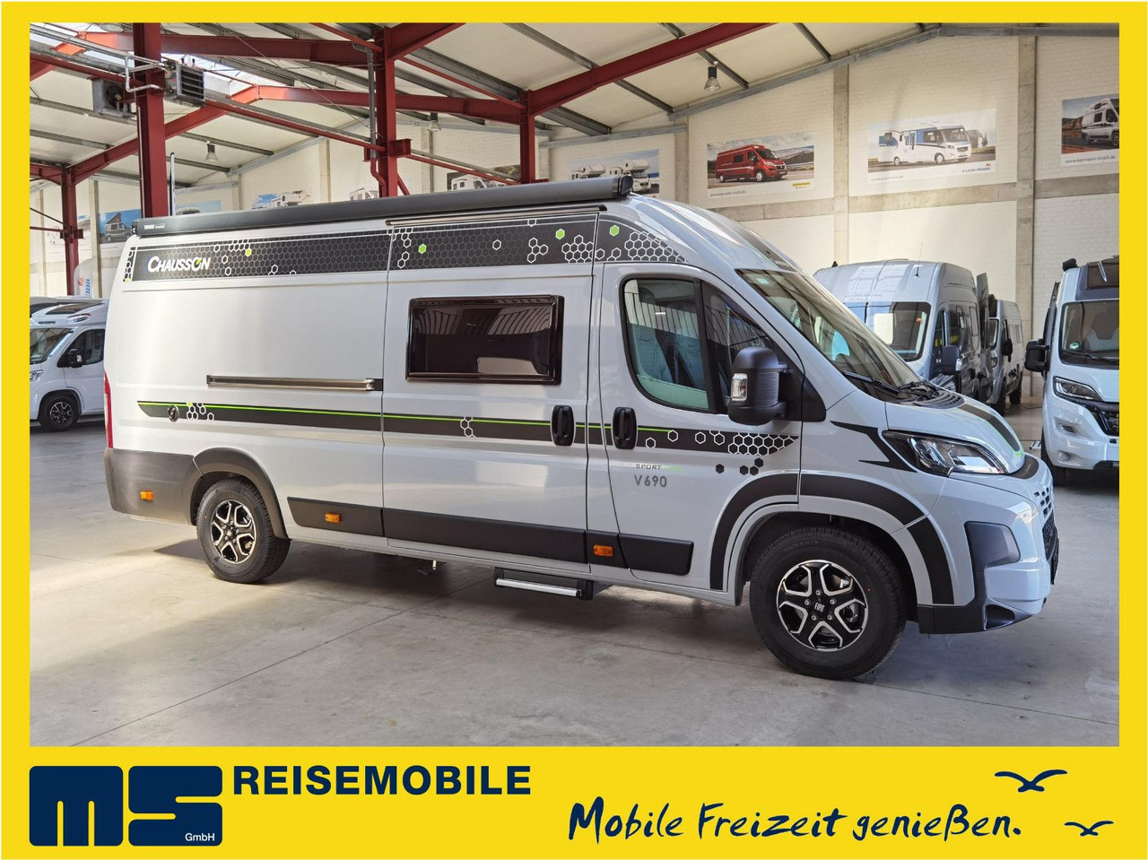 Chausson V690 SPORT LINE /-2025-/ 140PS- 8G / XXL-HUBBETT - Campervan: pilt 1 Chausson V690 SPORT LINE /-2025-/ 140PS- 8G / XXL-HUBBETT - Campervan: pilt 1