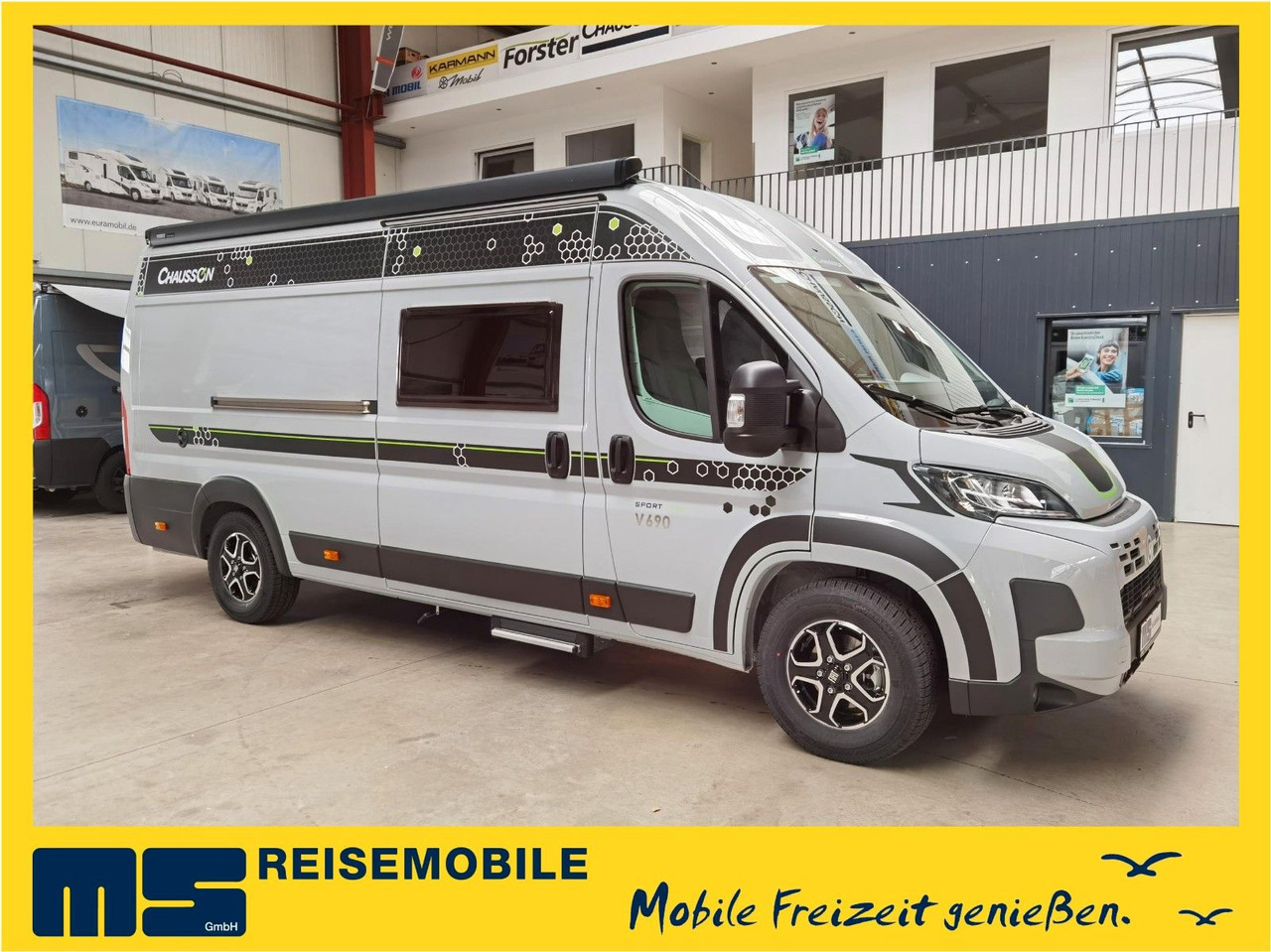 Chausson V690 SPORT LINE / -2026- / XXL-HUBBETT E-BIKE GA - Campervan: pilt 1 Chausson V690 SPORT LINE / -2026- / XXL-HUBBETT E-BIKE GA - Campervan: pilt 1