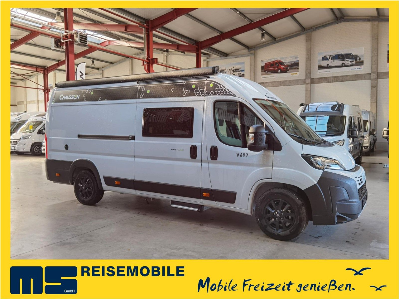 Chausson V697 FIRST LINE / -2025- / 140PS / EINZELBETTEN - Campervan: pilt 1 Chausson V697 FIRST LINE / -2025- / 140PS / EINZELBETTEN - Campervan: pilt 1