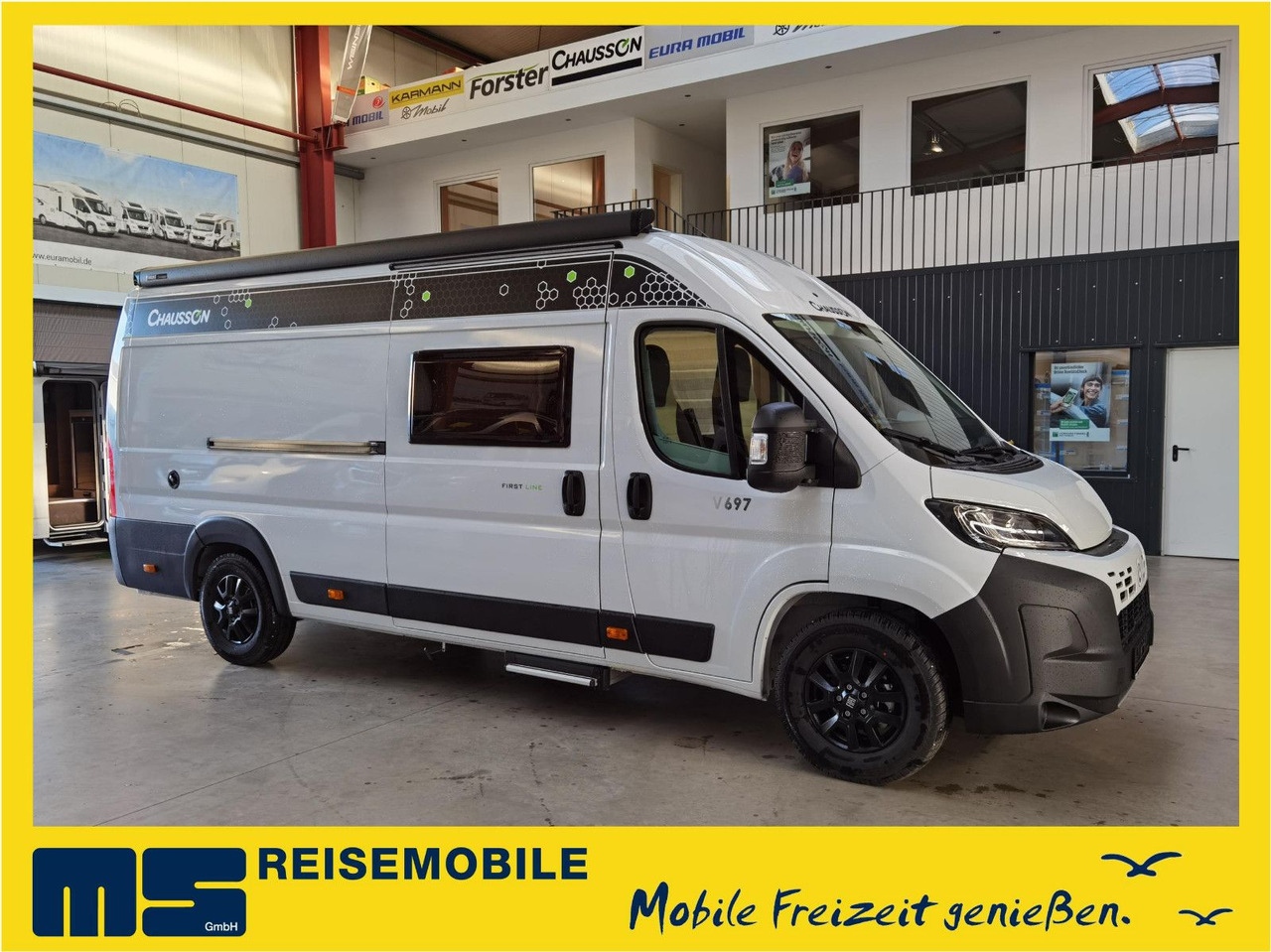 Chausson V697 FIRST LINE/ -2026-/ 140PS / EINZELBETTEN - Campervan: pilt 1 Chausson V697 FIRST LINE/ -2026-/ 140PS / EINZELBETTEN - Campervan: pilt 1
