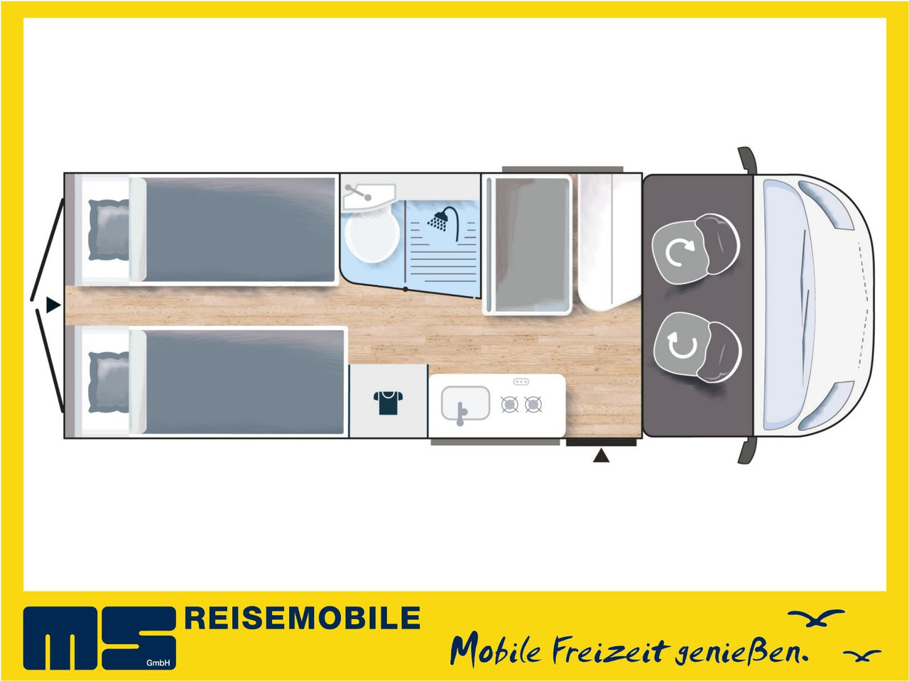 Chausson V697 FIRST LINE / ZUBHÖR - PAKET / EINZELBETTEN - Campervan: pilt 2 Chausson V697 FIRST LINE / ZUBHÖR - PAKET / EINZELBETTEN - Campervan: pilt 2
