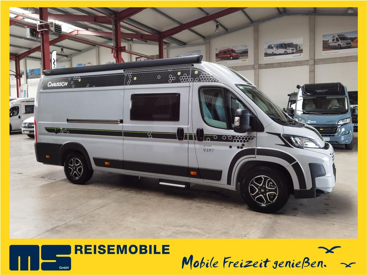 Chausson V697 SPORT LINE /-2025- / 140PS-8G /ARCTIC-PAKET - Campervan: pilt 1 Chausson V697 SPORT LINE /-2025- / 140PS-8G /ARCTIC-PAKET - Campervan: pilt 1