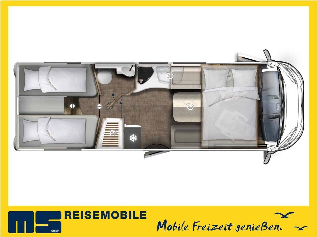Eura Mobil INTEGRA LINE 720 EF / 180PS-9G-40H/ EINZELBETTEN - Täisintegreeritud matkaauto: pilt 2 Eura Mobil INTEGRA LINE 720 EF / 180PS-9G-40H/ EINZELBETTEN - Täisintegreeritud matkaauto: pilt 2
