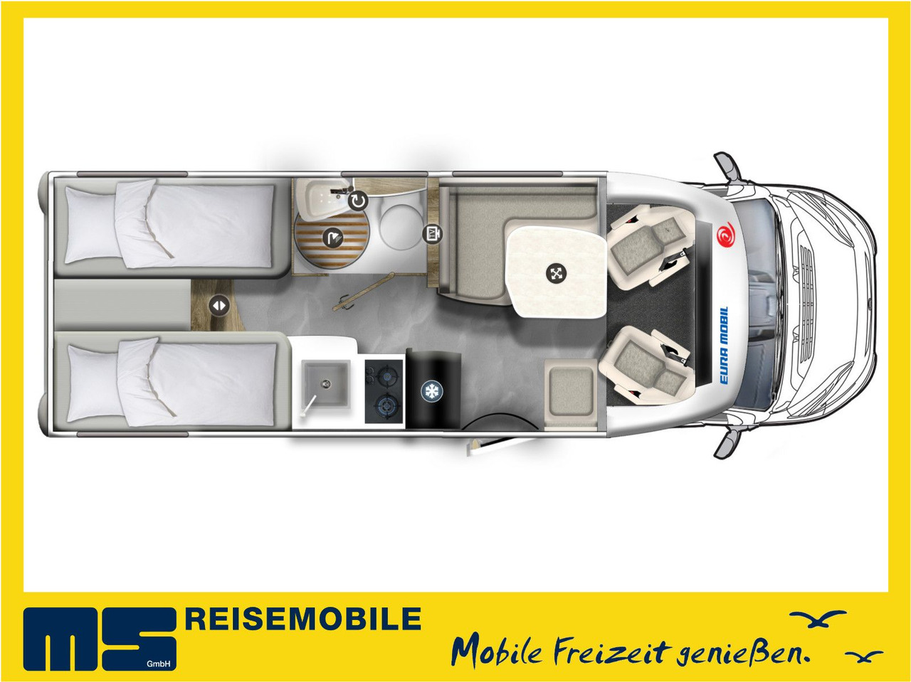 Eura Mobil PROFILA T 660 EB/MOD. 2025/MONDIAL PAKET / 140PS - Poolintegreeritud matkaauto: pilt 2 Eura Mobil PROFILA T 660 EB/MOD. 2025/MONDIAL PAKET / 140PS - Poolintegreeritud matkaauto: pilt 2